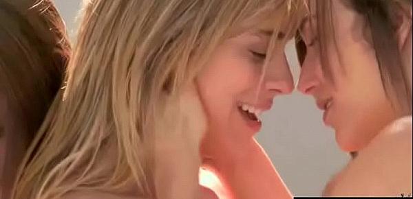  Horny Lesbo Girls (Dani Daniels & Malena Morgan & Lia Lor) Play And Make Love video-14